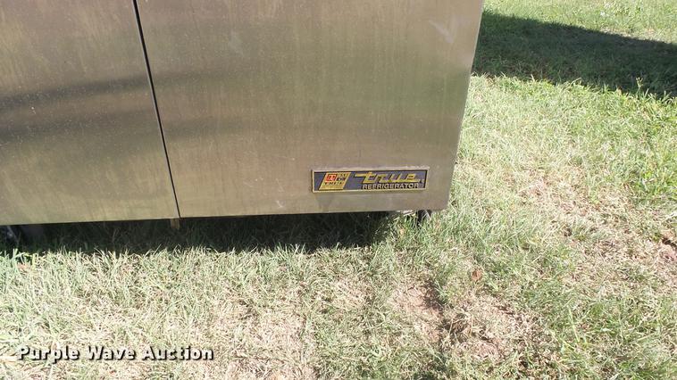 image for item ER9722 True refrigerated stainless steel food cabinet