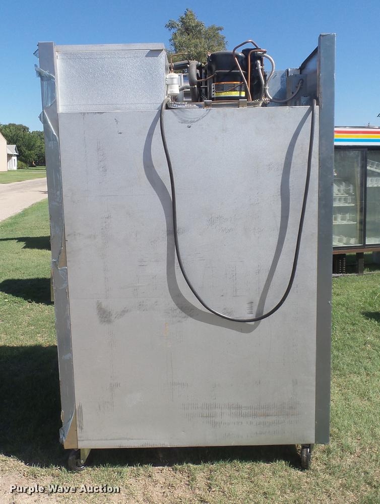 image for item ER9723 Traulsen stainless steel freezer