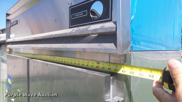 image for item ER9726 Victory stainless steel freezer