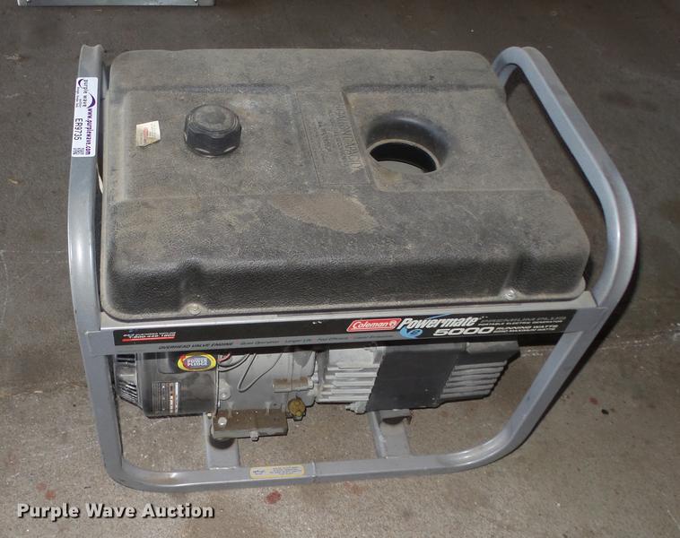image for item ER9735 Coleman Powermate 5000 generator