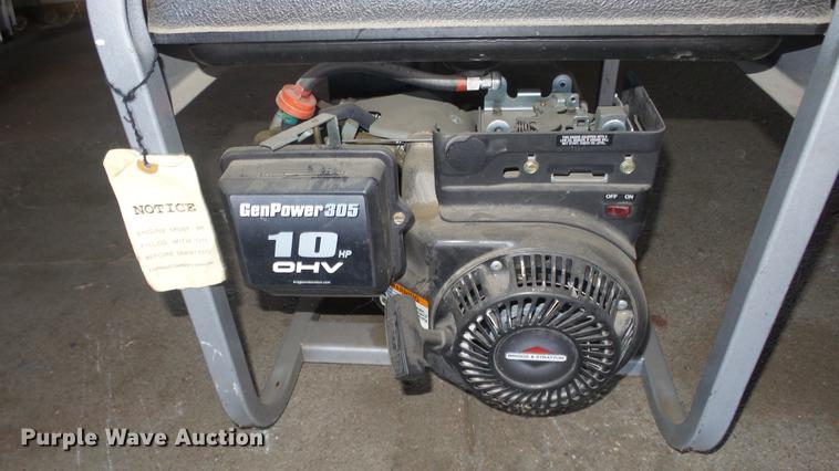 image for item ER9735 Coleman Powermate 5000 generator
