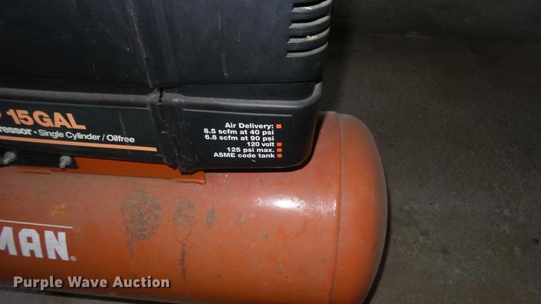 image for item ER9736 Craftsman air compressor