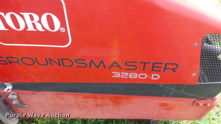 image for item ES9421 Toro Groundmaster 3280D ZTR lawn mower
