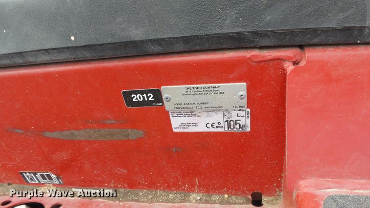 image for item ES9421 Toro Groundmaster 3280D ZTR lawn mower