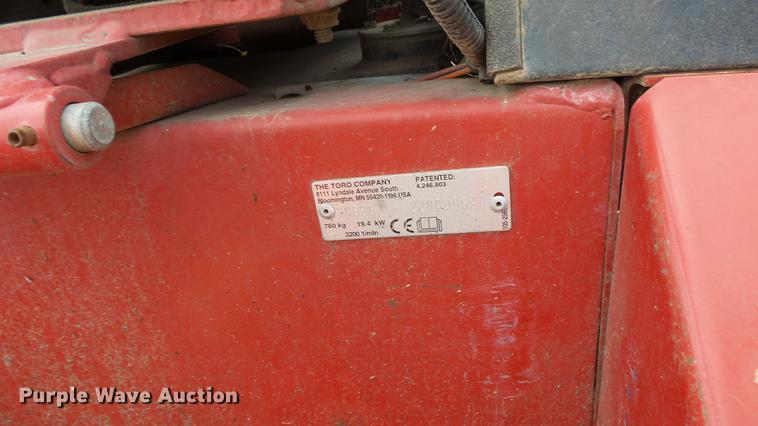 image for item ES9423 Toro Groundmaster 328D ZTR lawn mower