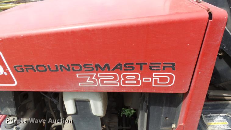 image for item ES9423 Toro Groundmaster 328D ZTR lawn mower