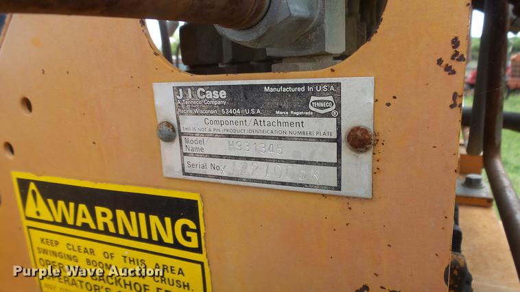 image for item ES9425 Case DH4 trencher