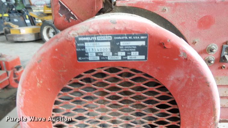 image for item ES9427 Homelite G-11800-1 generator