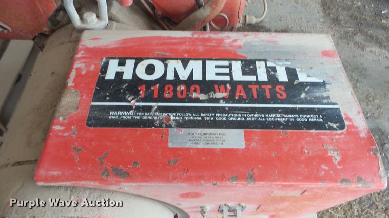 image for item ES9427 Homelite G-11800-1 generator