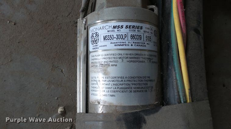 image for item ES9433 Monarch MSS50-300LP submersible pump
