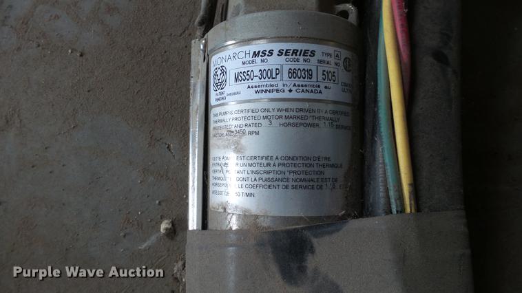 image for item ES9433 Monarch MSS50-300LP submersible pump