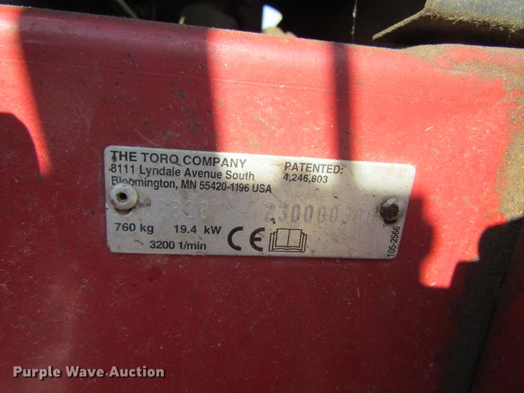 image for item EU9511 2003 Toro Groundsmaster 328D lawn mower