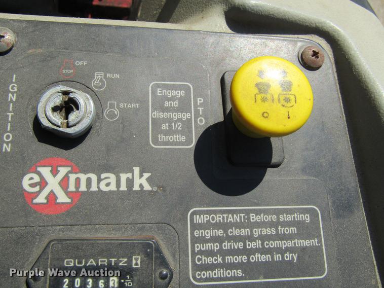 image for item EU9512 2004 Exmark LZ27KC604 lawn mower