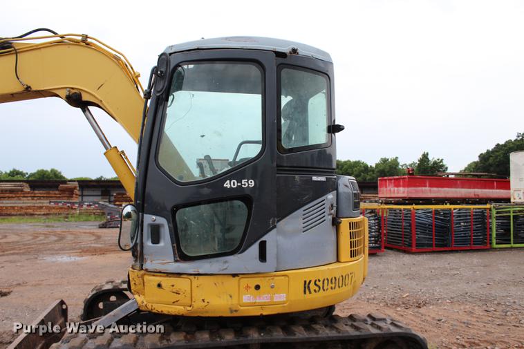 image for item BE9319 2010 Komatsu PC78US-6NO mini excavator