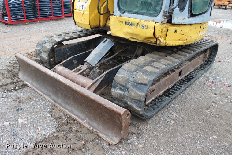 image for item BE9319 2010 Komatsu PC78US-6NO mini excavator