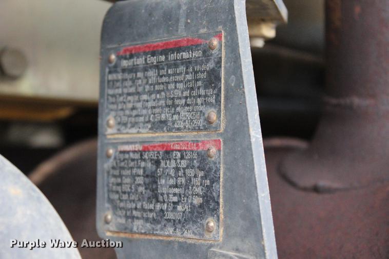 image for item BE9319 2010 Komatsu PC78US-6NO mini excavator