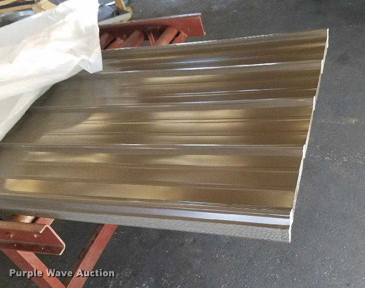 image for item BW9233 (50) sheets of ag panel steel roofing/metal siding