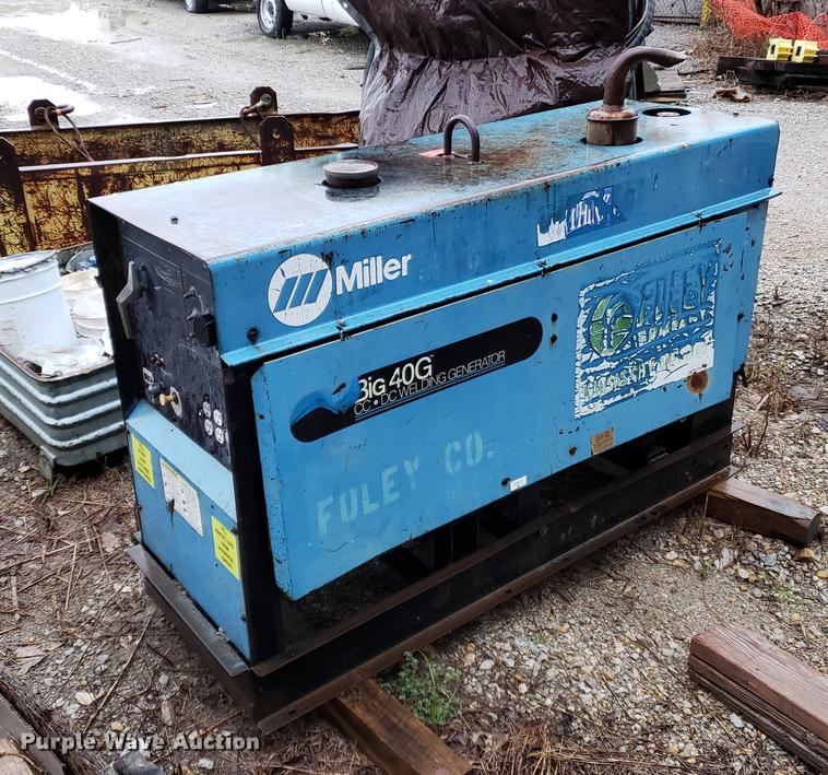 image for item BW9238 Miller Big 40G welder