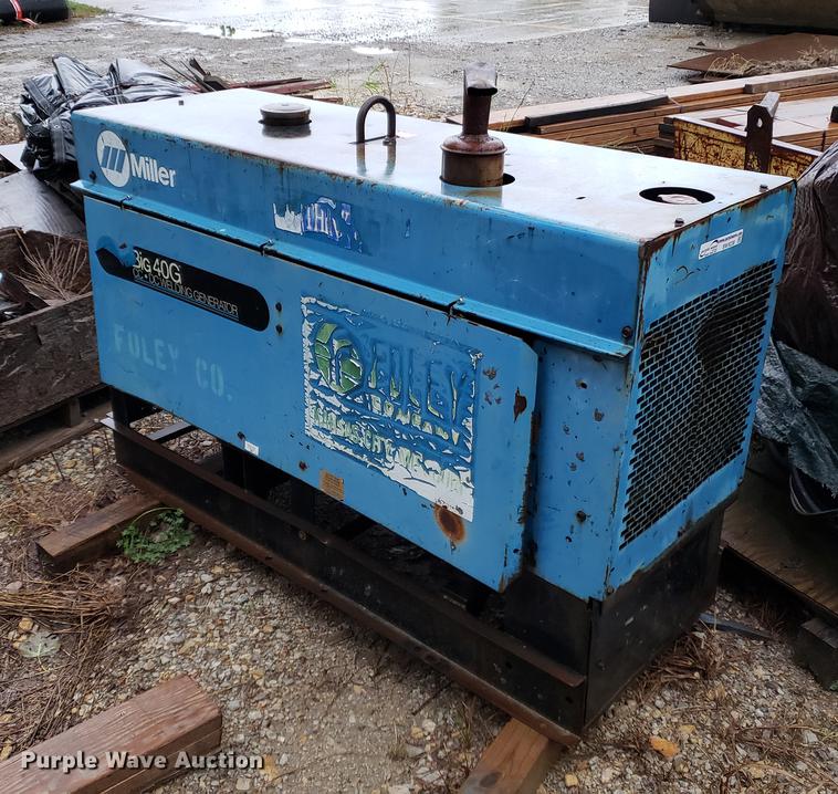 image for item BW9238 Miller Big 40G welder