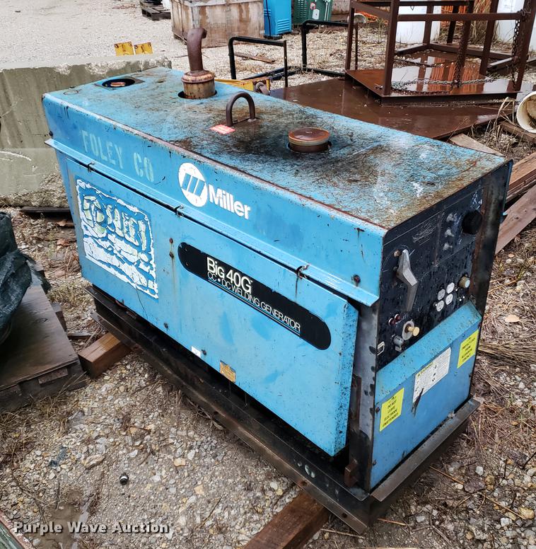 image for item BW9238 Miller Big 40G welder