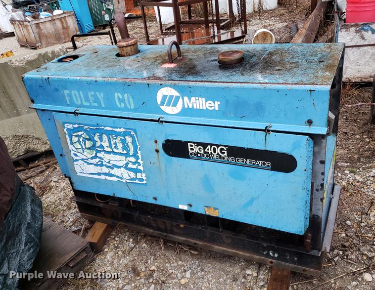 image for item BW9238 Miller Big 40G welder