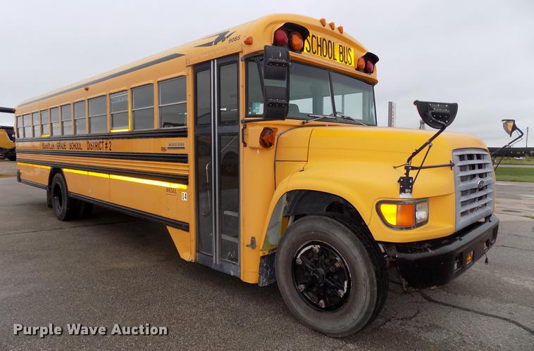 image for item DB8621 1998 Ford B800 Bluebird school bus