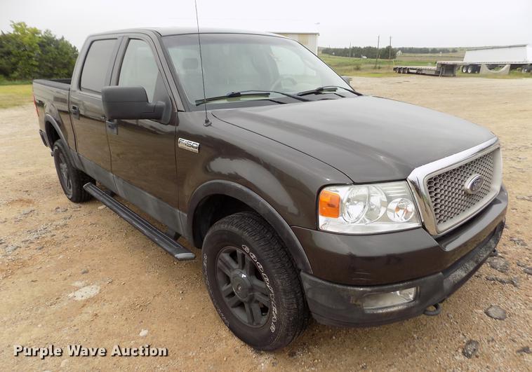 image for item DB9128 2005 Ford F150 Lariat SuperCrew pickup truck