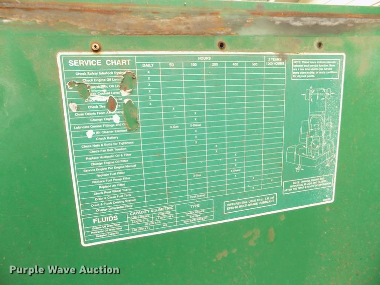 image for item DB9131 Ransomes Frontline 728D lawn mower