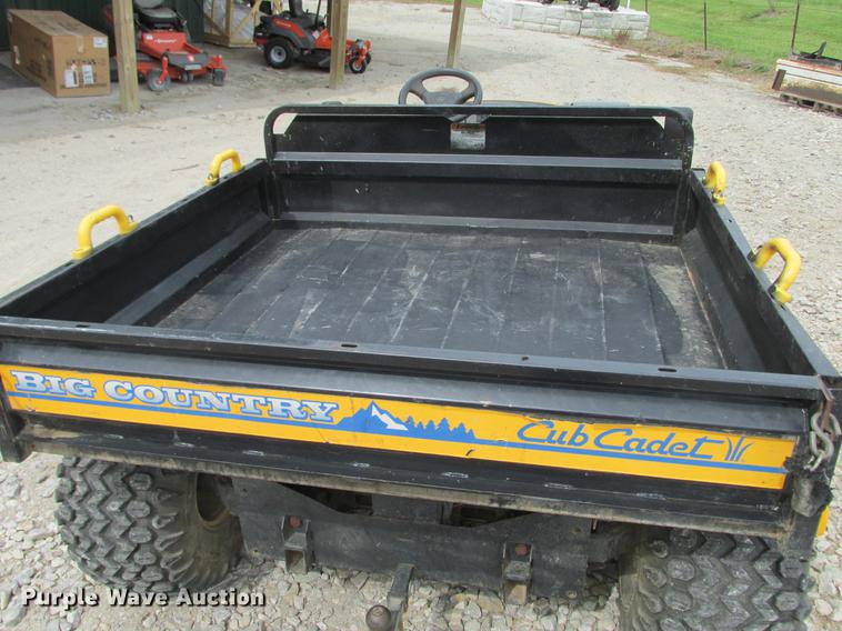 image for item DB9319 Cub Cadet Big Country utility vehicle