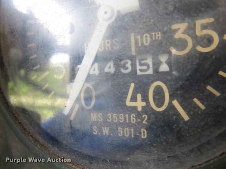 image for item DC0043 1989 BMY Harsco M972A2 flatbed truck