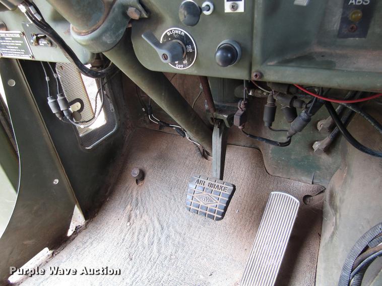 image for item DC0043 1989 BMY Harsco M972A2 flatbed truck