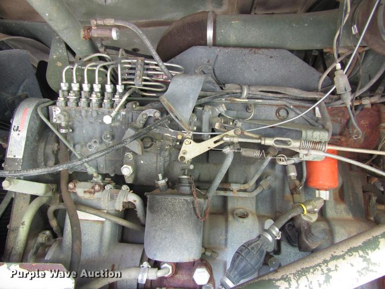 image for item DC0043 1989 BMY Harsco M972A2 flatbed truck