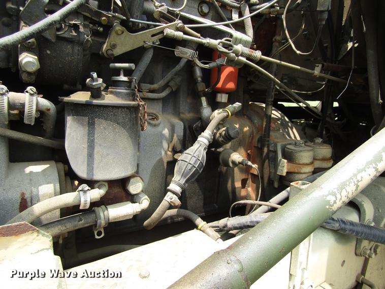 image for item DC0043 1989 BMY Harsco M972A2 flatbed truck