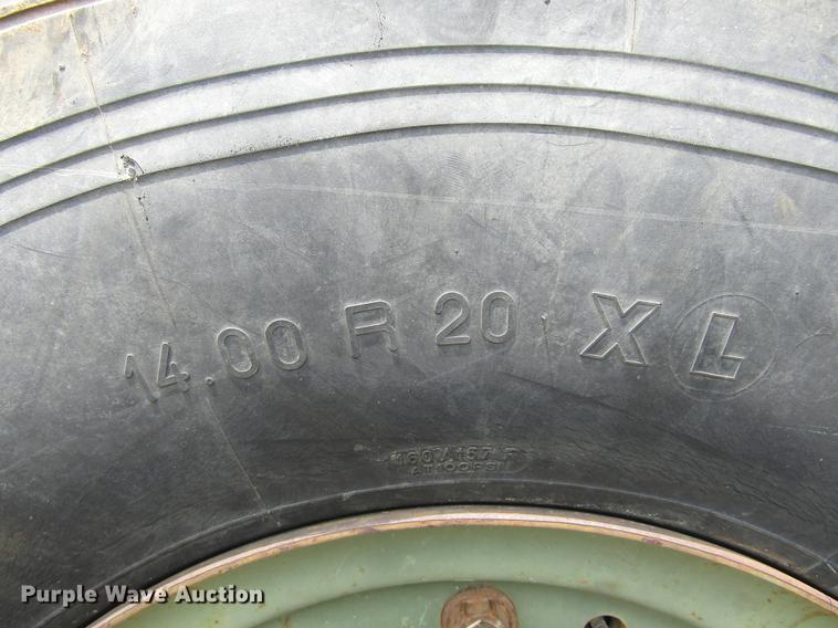 image for item DC0043 1989 BMY Harsco M972A2 flatbed truck