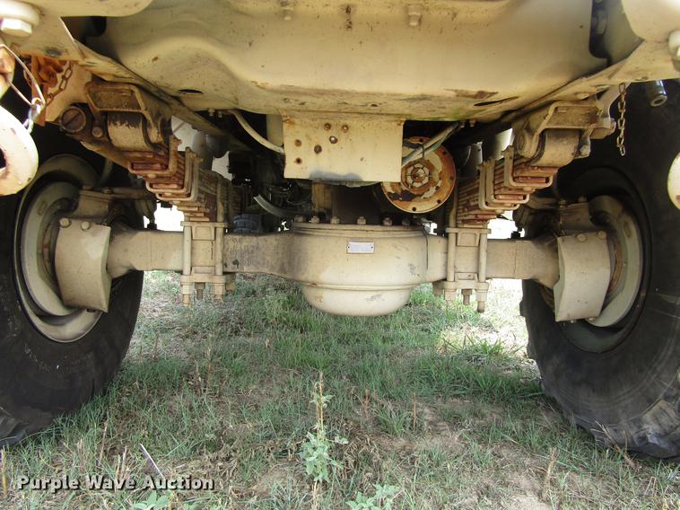 image for item DC0043 1989 BMY Harsco M972A2 flatbed truck