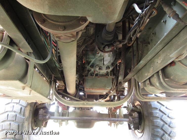 image for item DC0043 1989 BMY Harsco M972A2 flatbed truck