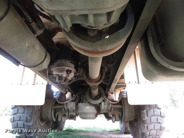 image for item DC0043 1989 BMY Harsco M972A2 flatbed truck