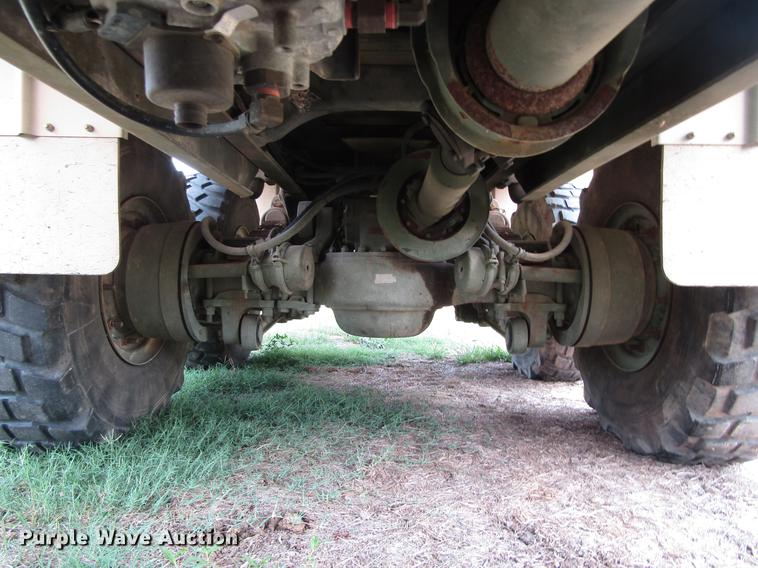 image for item DC0043 1989 BMY Harsco M972A2 flatbed truck