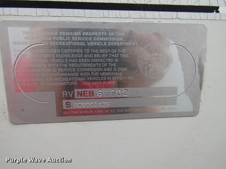 image for item DD4288 2001 Forest River Wildcat camper