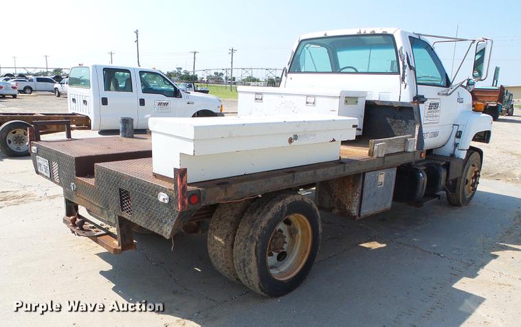 image for item DD5838 1995 Chevrolet Kodiak C5500 flatbed truck