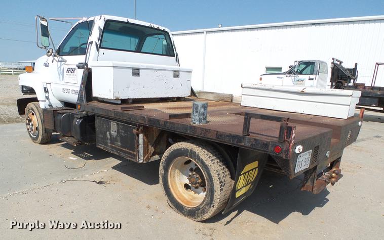 image for item DD5838 1995 Chevrolet Kodiak C5500 flatbed truck