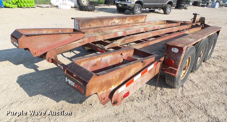 image for item DD5851 1995 Belshe T-2 equipment trailer