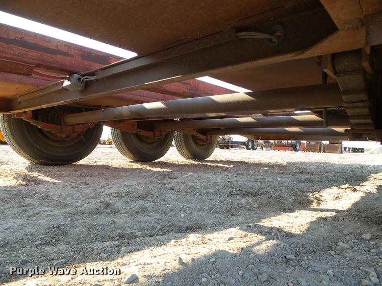 image for item DD5851 1995 Belshe T-2 equipment trailer