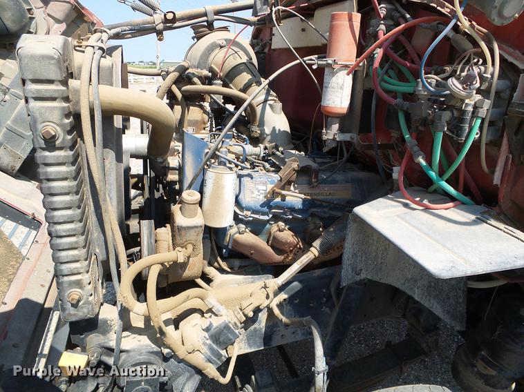 image for item DD5852 1975 Ford 8000 flatbed truck