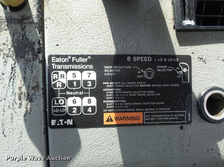 image for item DD7232 2005 Freightliner FL80 Crew Cab flatbed truck