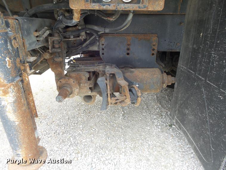 image for item DD7232 2005 Freightliner FL80 Crew Cab flatbed truck