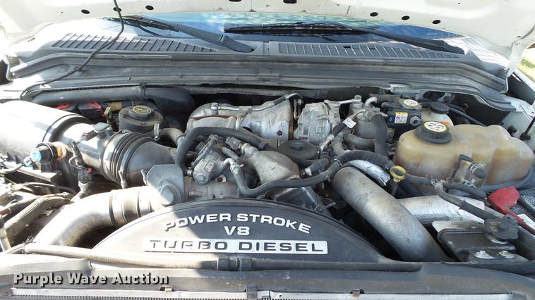 image for item DD7257 2008 Ford F550 Super Duty XL flatbed truck