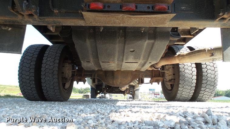 image for item DD7257 2008 Ford F550 Super Duty XL flatbed truck