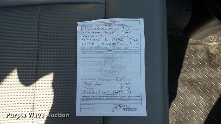 image for item DD7258 2008 Ford F150 XL pickup truck