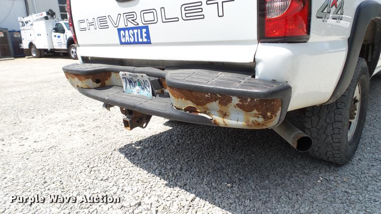 image for item DD7263 2006 Chevrolet Silverado 2500HD Ext. Cab pickup truck